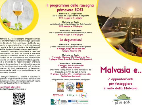 Presentata a Parma ed a Piacenza la rassegna enogastronomica “Malvasia e…”